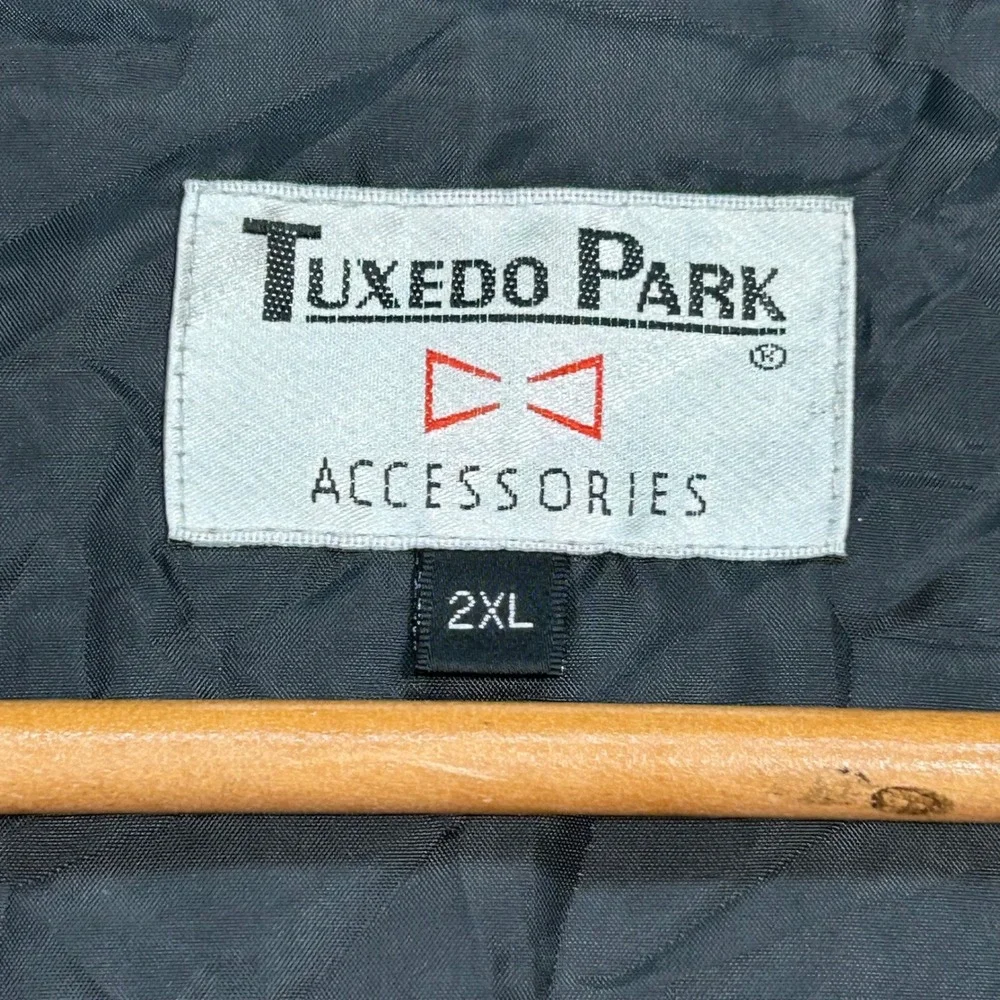 Tuxedo Park Vest 2XL‎ Mens Green Camo Formal Real Tree Hunting Wedding 5 Button